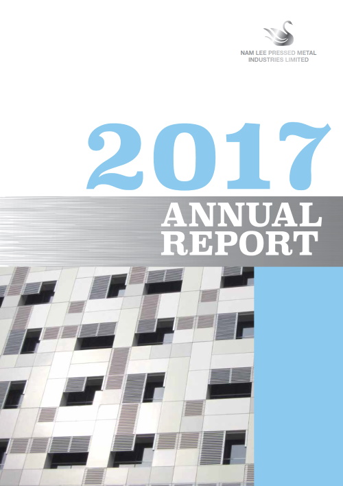 Nam Lee Annual Report 2017 cover